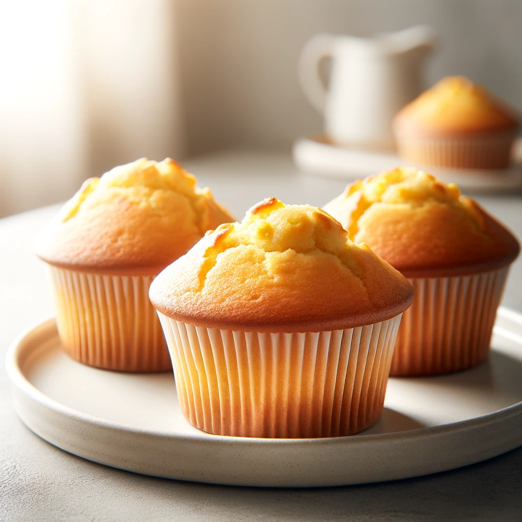 Vegan sweet corn muffins